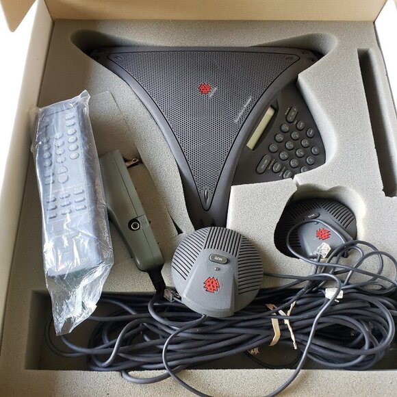 Polycom 2201-01900-001 SoundStation Premier Ex Conference Phone - Picture 1 of 11